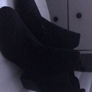 black,dress boots, they are from indigo rd.,they are a size 8 1/2 medium